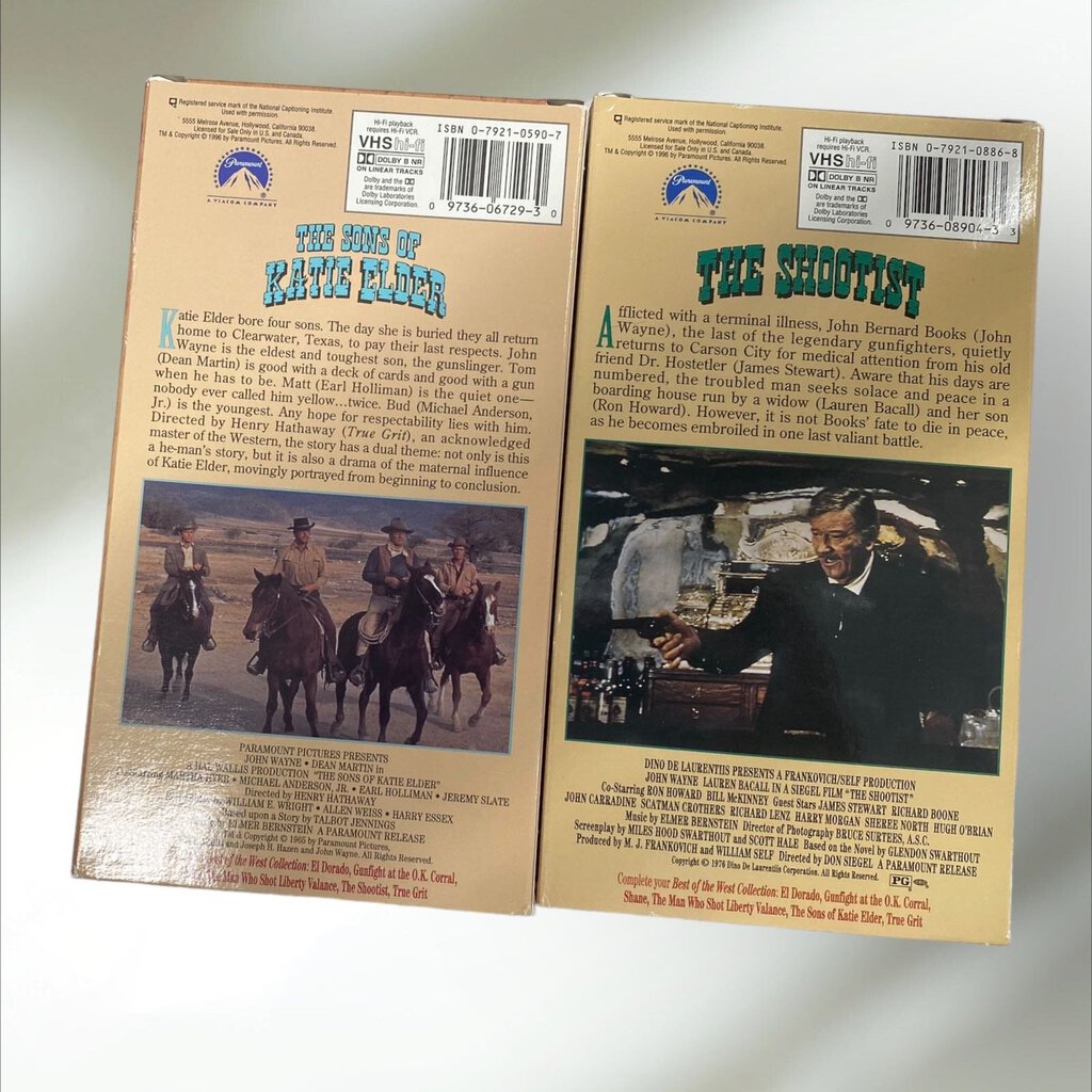 The Shootist / The Sons of Katie Elder (The Best West Collection)