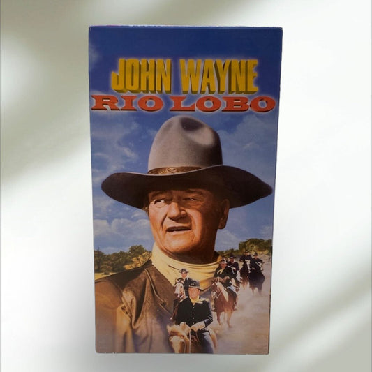 Rio Lobo John Wayne VHS Tape