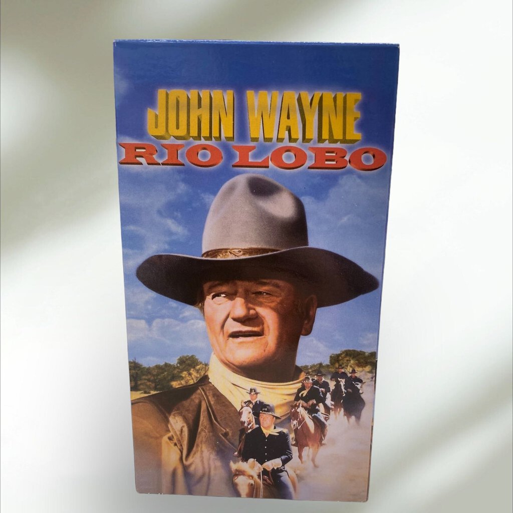 Rio Lobo John Wayne VHS Tape