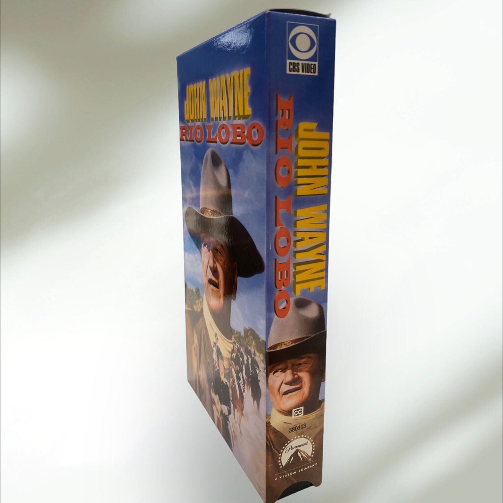 Rio Lobo John Wayne VHS Tape