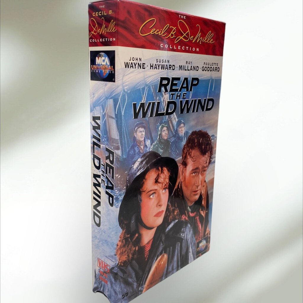 Reap the Wild Wind VHS Tape