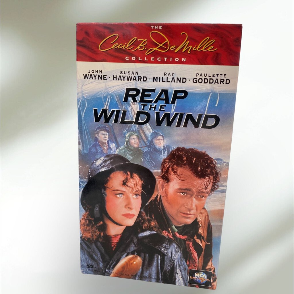 Reap the Wild Wind VHS Tape