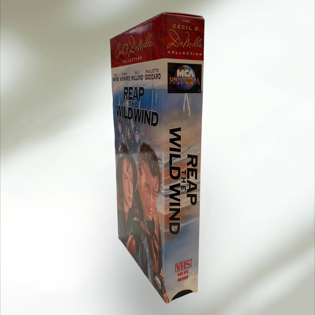Reap the Wild Wind VHS Tape