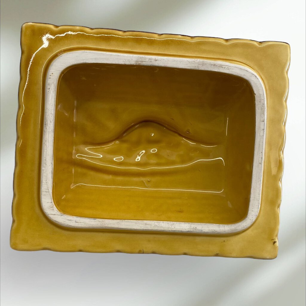 Vintage 1970's Fred Roberts Company Cookie Jar, Flower Wagon w/ Daisies