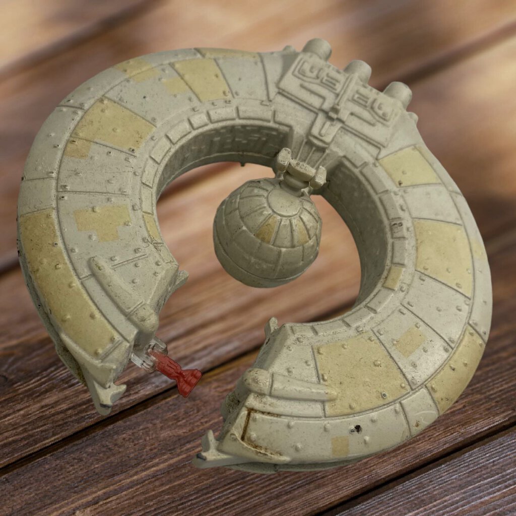 Star Wars Trade Federation Metal Battleship