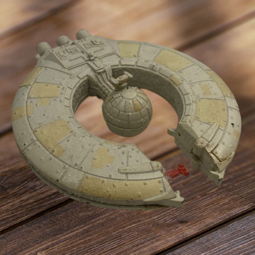 Star Wars Trade Federation Metal Battleship