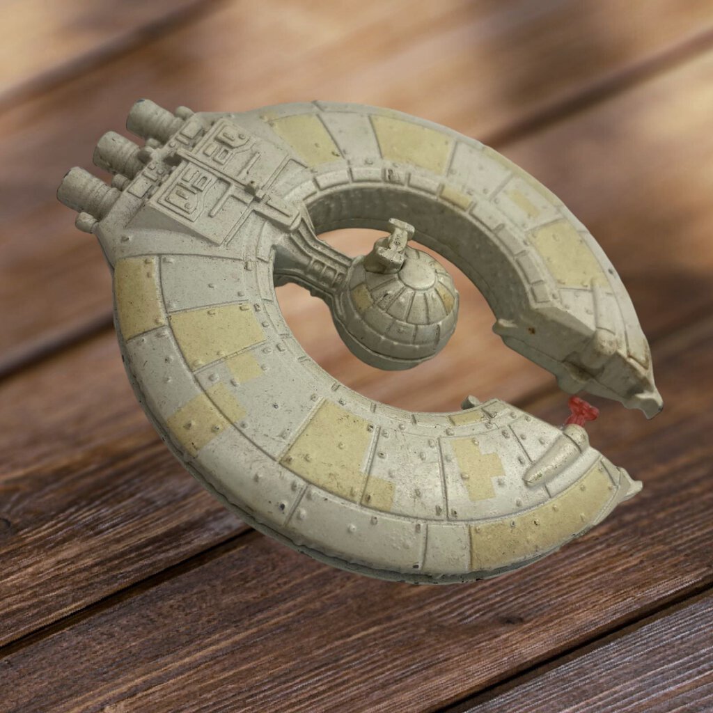 Star Wars Trade Federation Metal Battleship