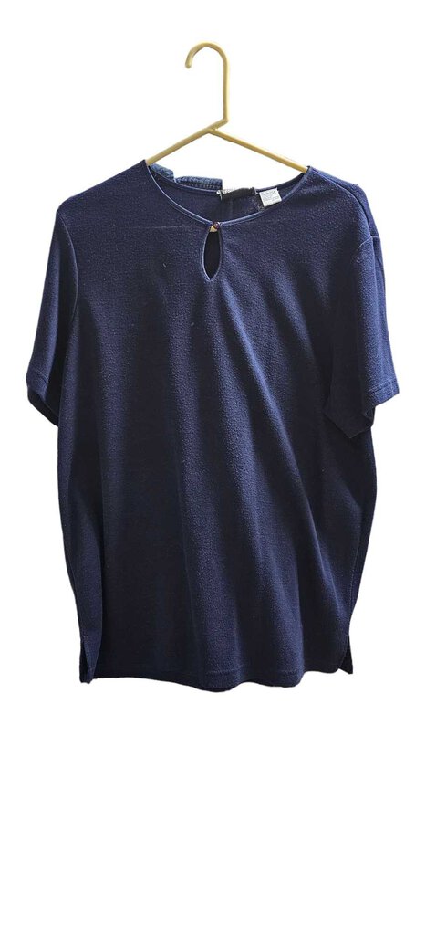 Women's Blouse Navy Knit Top Fashion Bug Shirt SZ 18 20