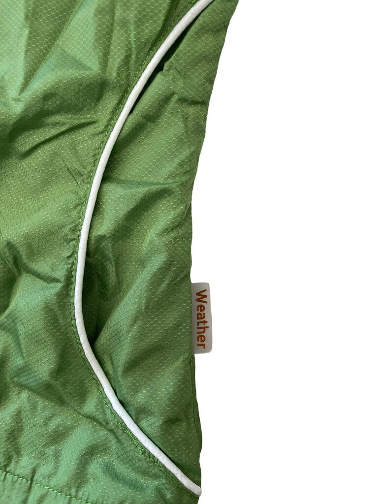 Sunice Women's Lightweight Gisele Golf Wind Shirt M Medium Short Sleeve Zip up Jacket-Color Green