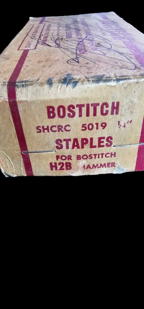 Vintage Bostitch 1/4" Staples H2B Hammer 5000