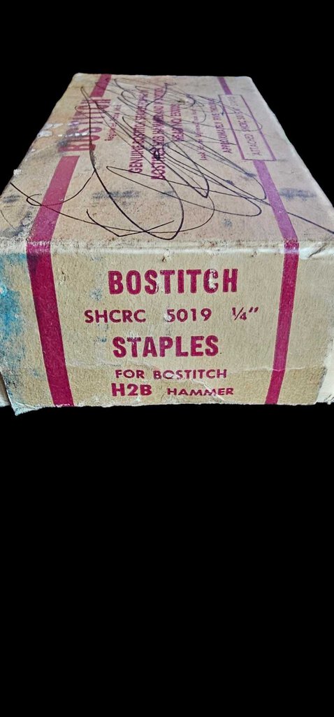 Vintage Bostitch 1/4" Staples H2B Hammer 5000