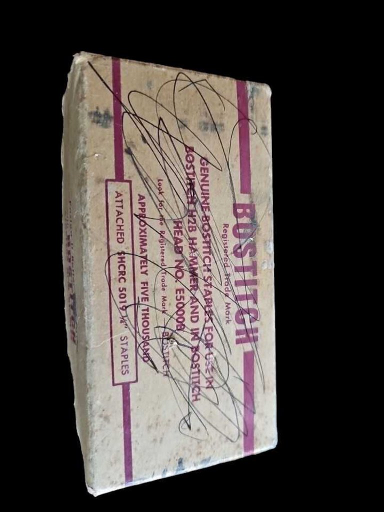 Vintage Bostitch 1/4" Staples H2B Hammer 5000