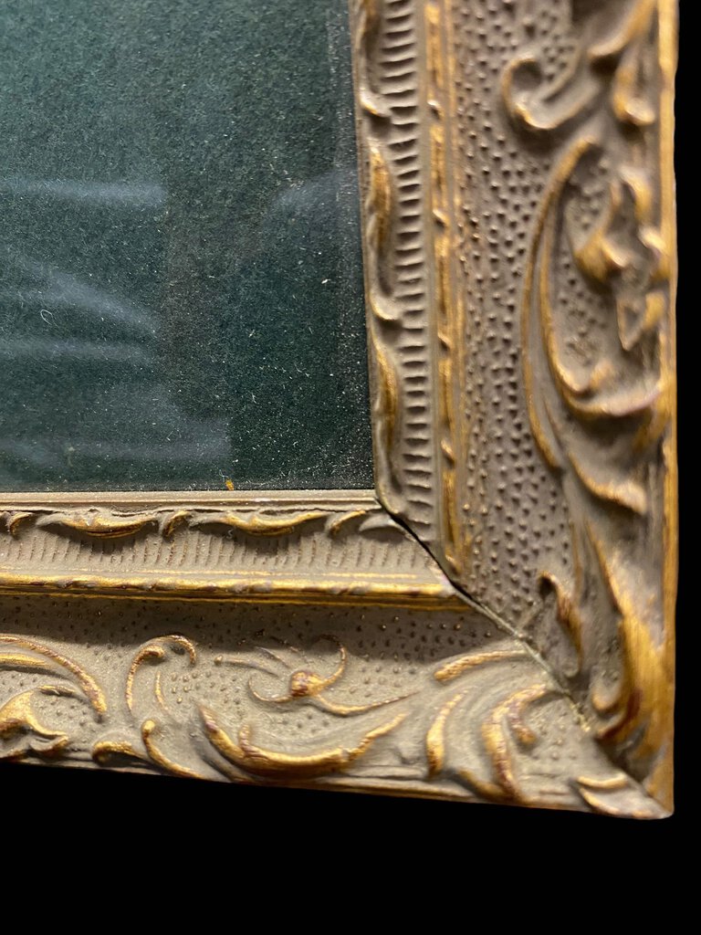 The Christmas Letter Frank Leslie Framed Print 27.5x21"