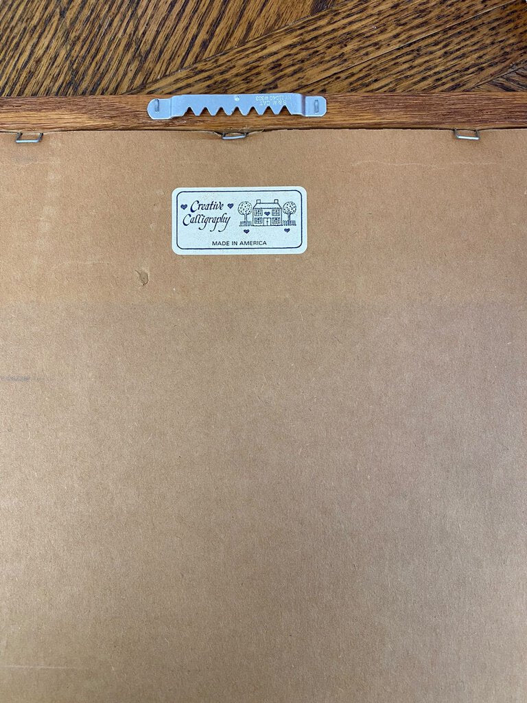 Footprints in the Sand Framed Print