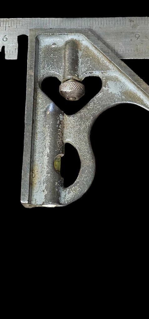 Vintage Craftsman 12 Inch Square Level Metal Hand Tool