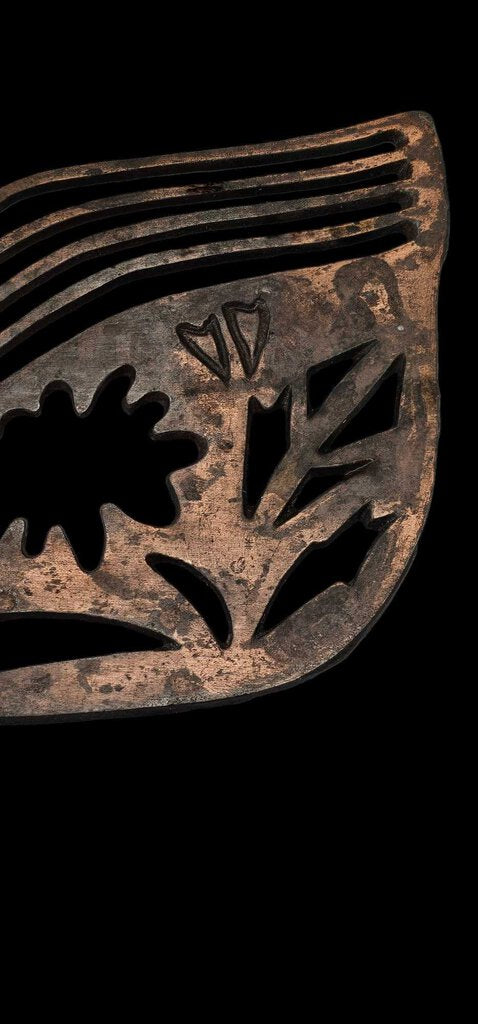 VINTAGE CAST METAL MALLARD DUCK TRIVET