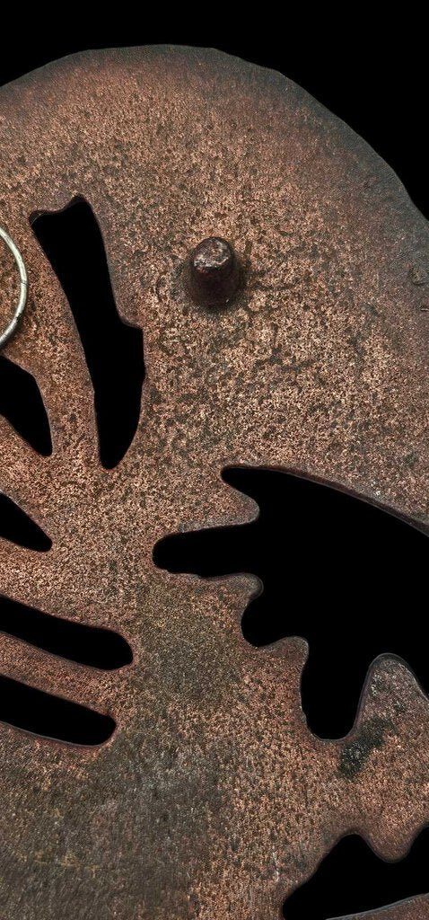 VINTAGE CAST METAL MALLARD DUCK TRIVET