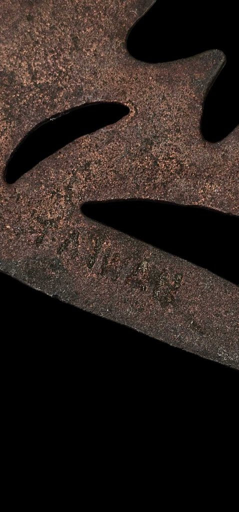 VINTAGE CAST METAL MALLARD DUCK TRIVET