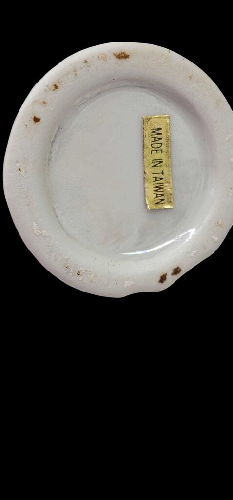 Opalescent Glaze Porcelain Vases 1970s Butterfly Carnival Glaze Ceramic Petite