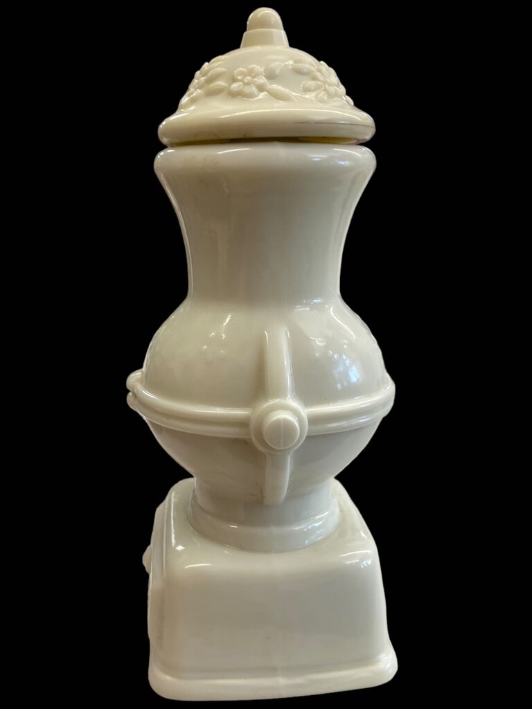 Vintage Coffee Grinder Avon Moonwind Cologne Container Half Full 6.5"x2.5"x2.5"