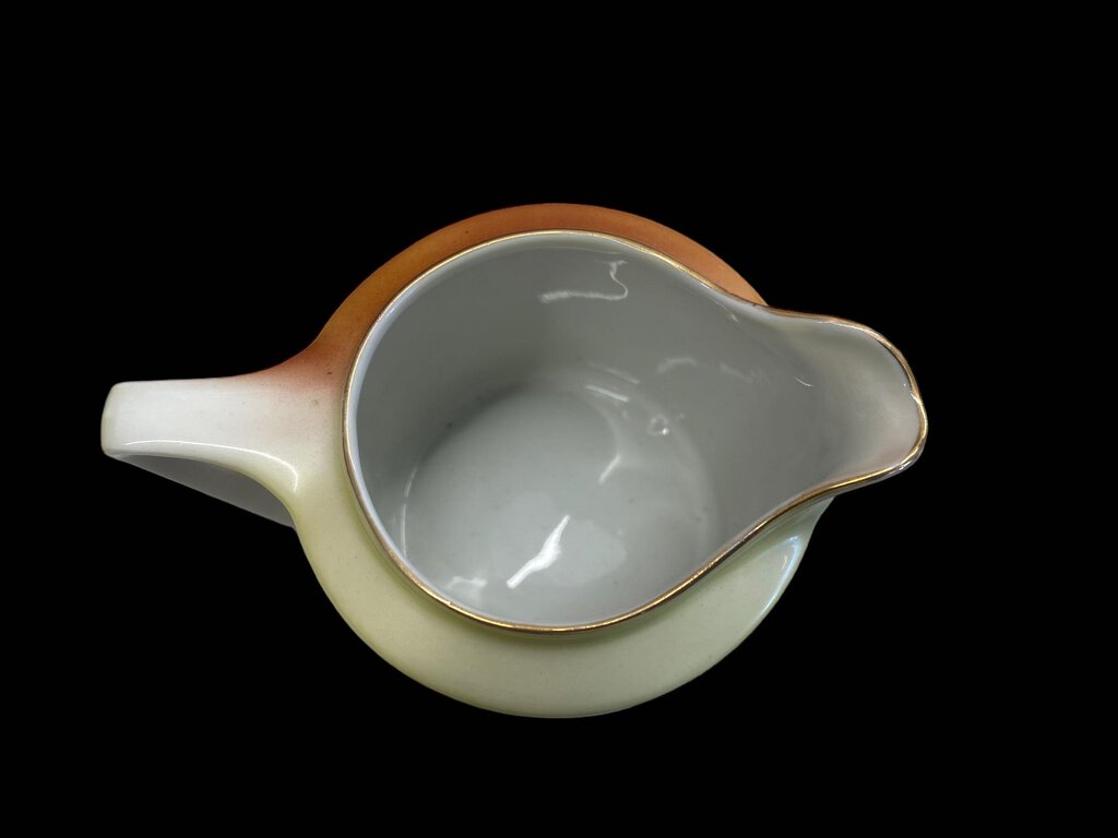 Vintage Cream & Sugar Bowl Set Made in Germany #94 & #136 Yellow Rose