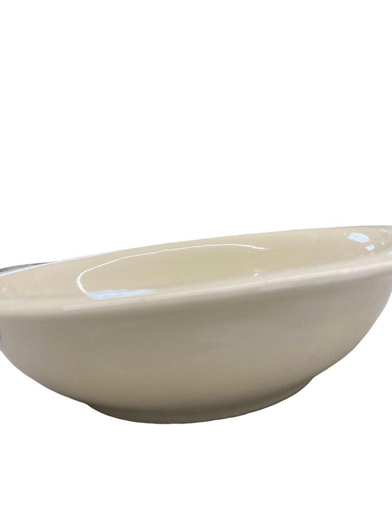 Vintage McCoy Ceramic Pitcher and Basin Bowl 7515 Brown Beige Fruit