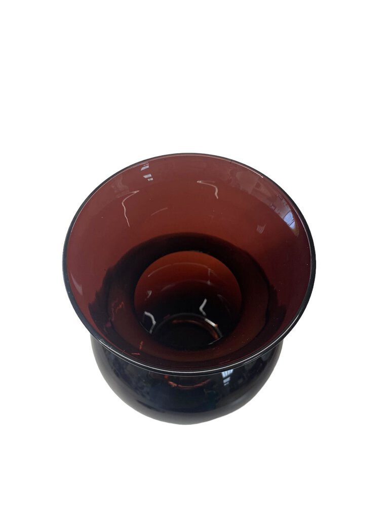 Vintage Pilgrim Amethyst Purple Plum Glass Vase