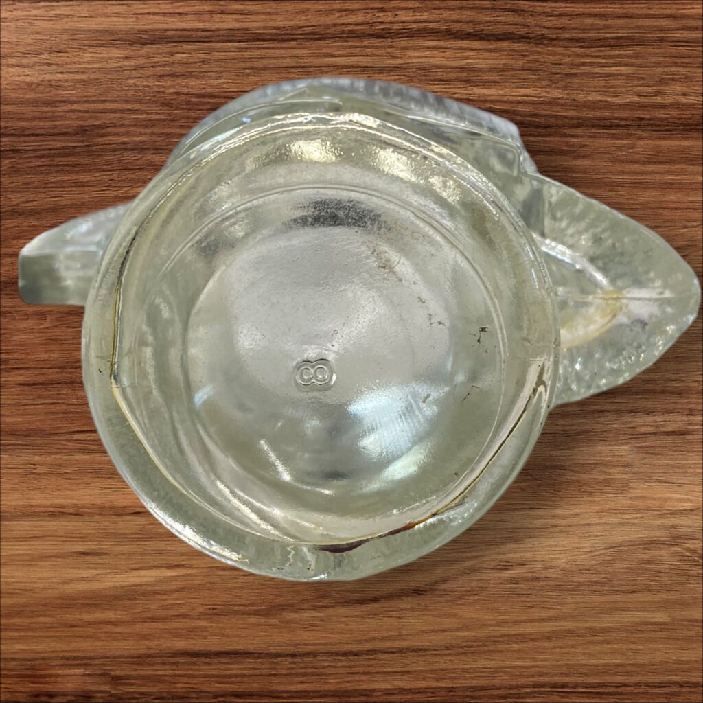 Vintage Avon Glass Trojan Helmet Spartan Head Tribute Cologne Bottle Empty