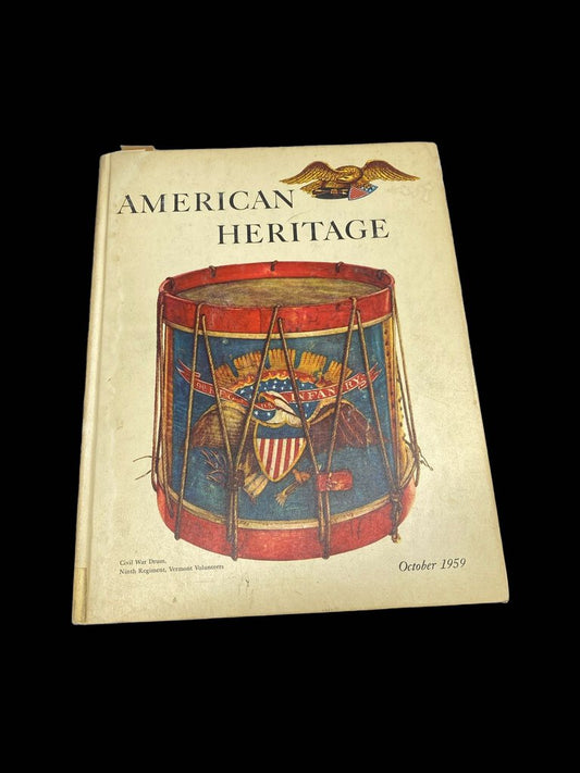 American Heritage Oct 1959 Civil War Drum Book