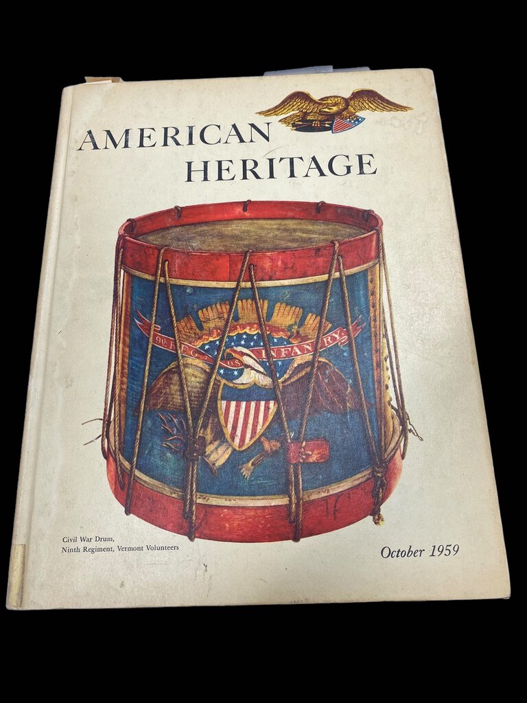 American Heritage Oct 1959 Civil War Drum Book