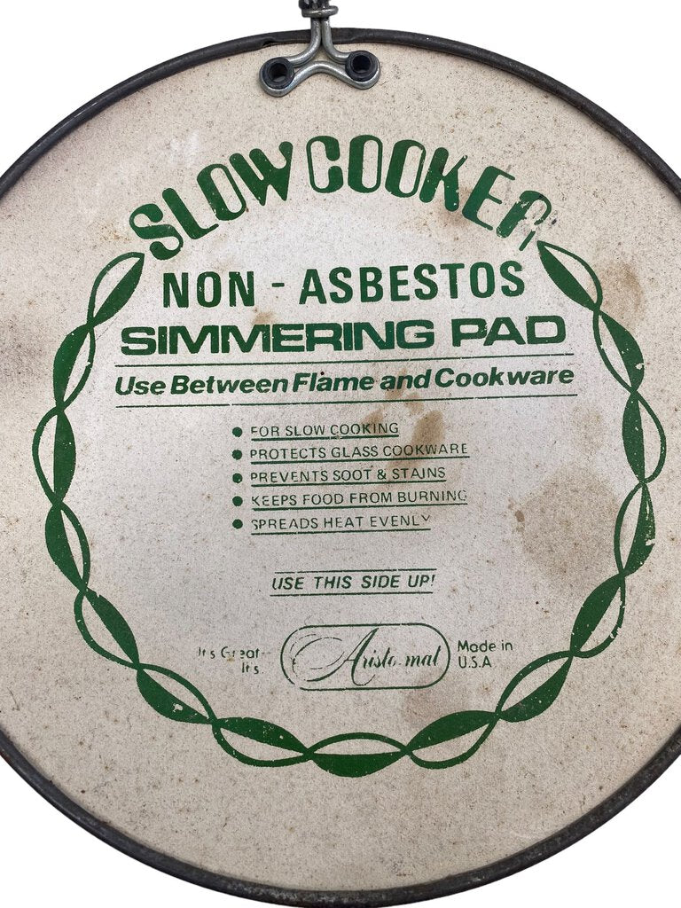 Vintage Slow Cooker Simmering Pad