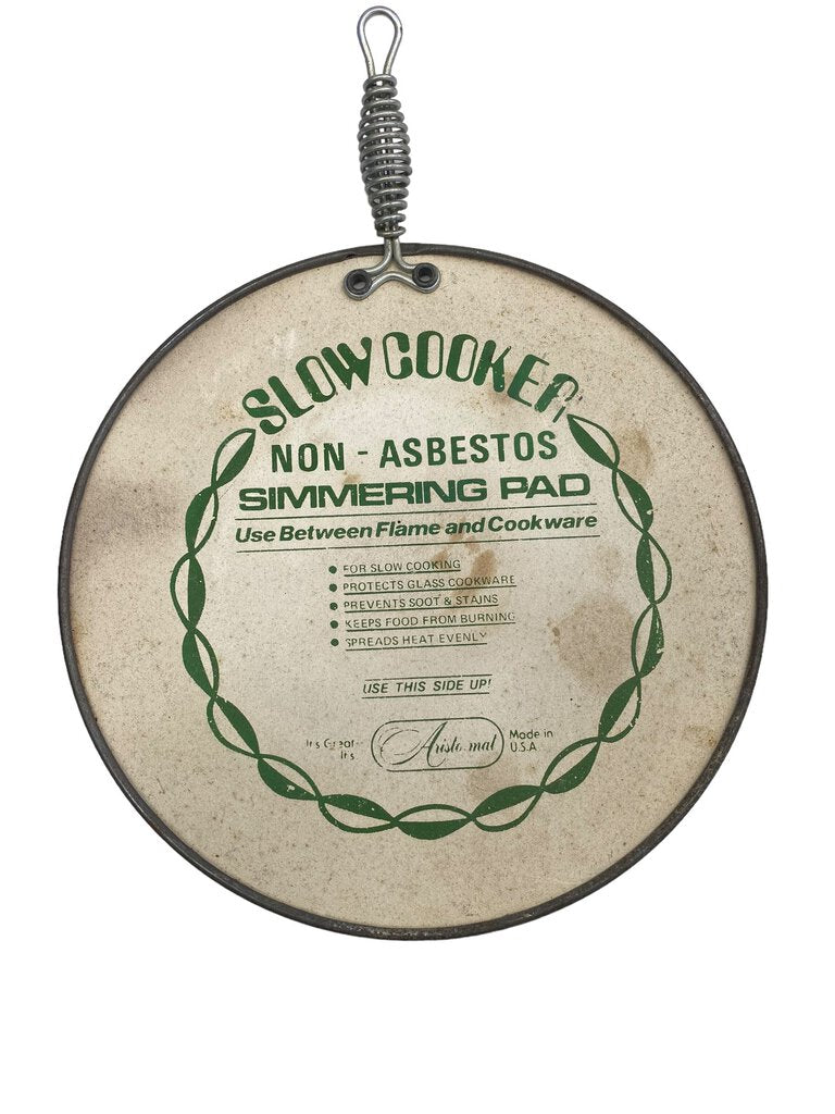 Vintage Slow Cooker Simmering Pad