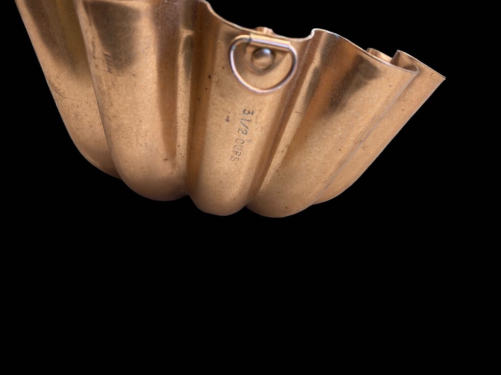 Vintage Jello Cake Mold Aluminum Pan