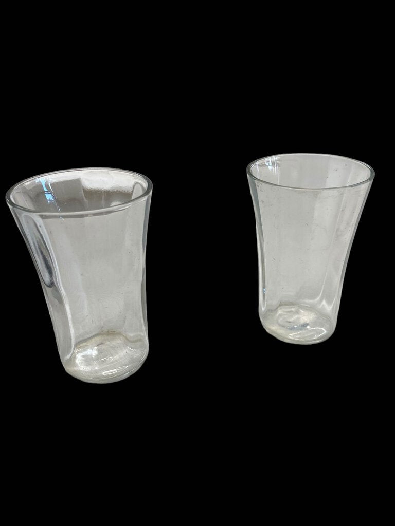 Set of 2 Shot Glasses 3 In Tall