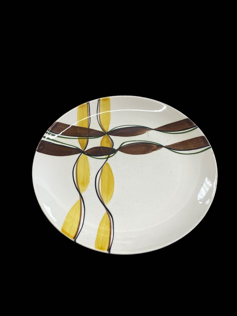 Vintage Blue Ridge Plate Hand Painted