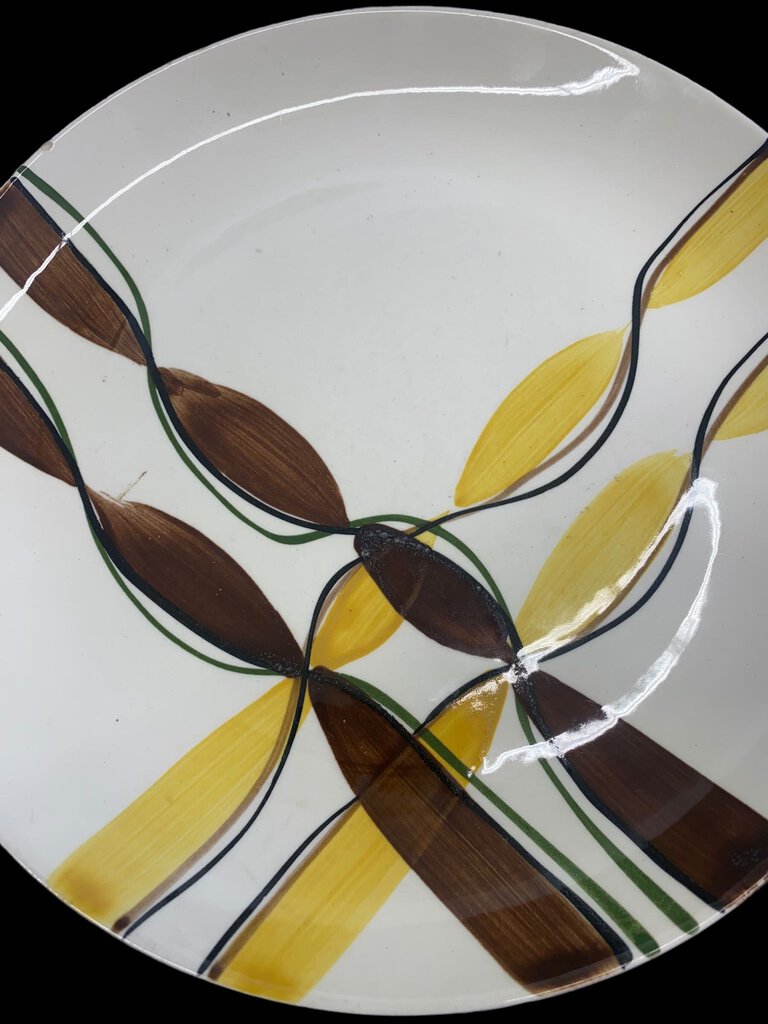 Vintage Blue Ridge Plate Hand Painted