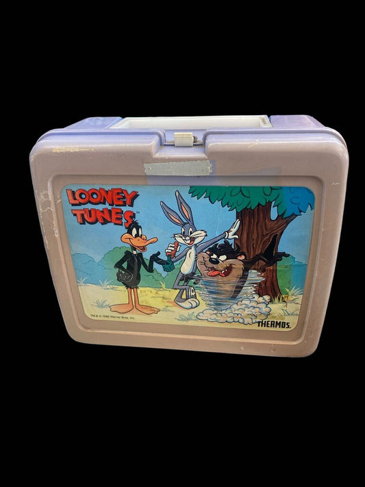 1988 Looney Tunes Plastic Lunch Box