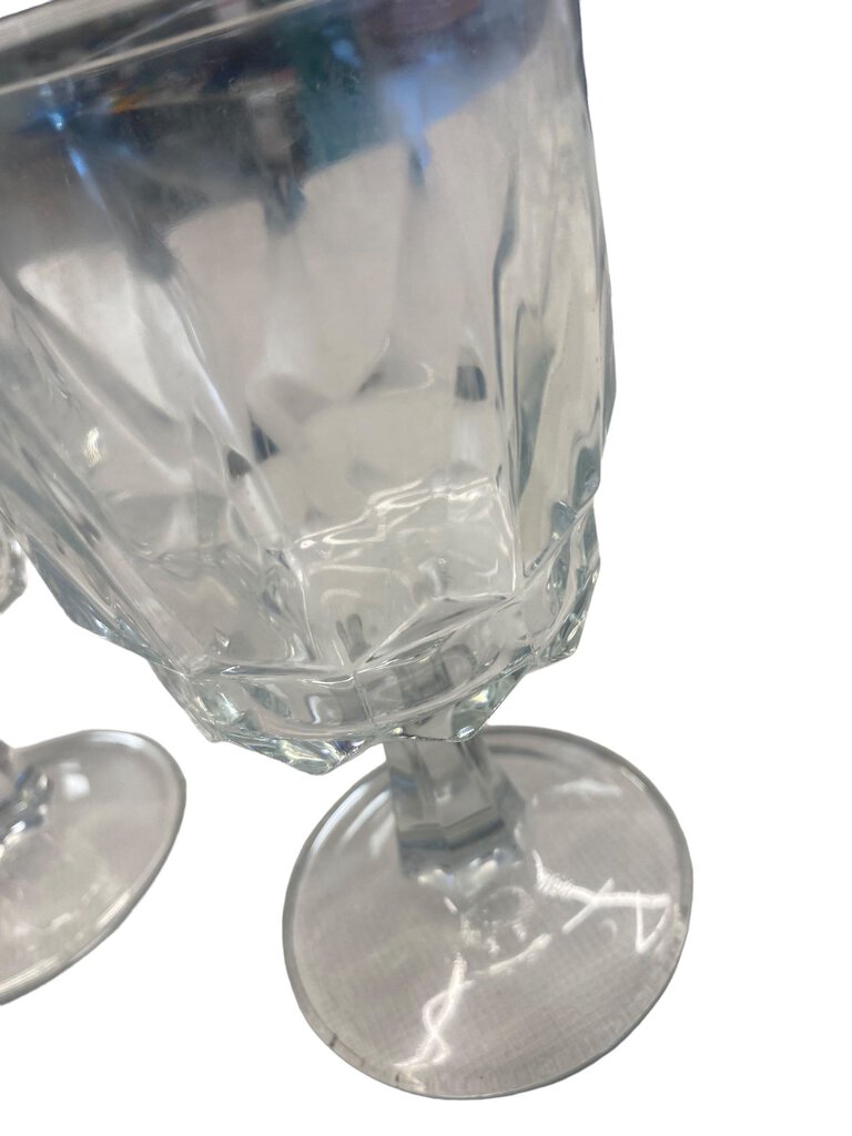 Arcoroc France Claret Wine Glasses Set 2