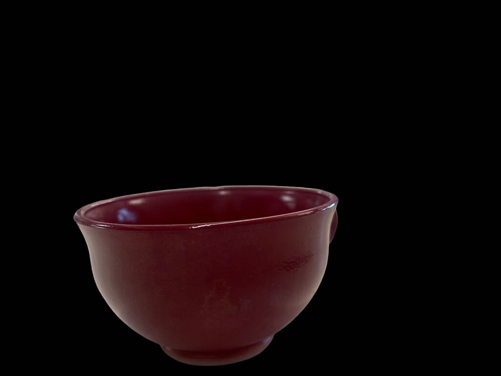 Vintage Hazel Atas Ovide Platonite Red Coffee Tea Cup