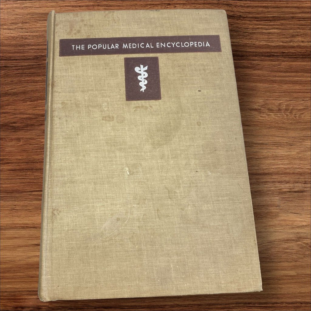 The Popular Medical Encyclopedia Hardcover Book 1956 Morris Fishbein