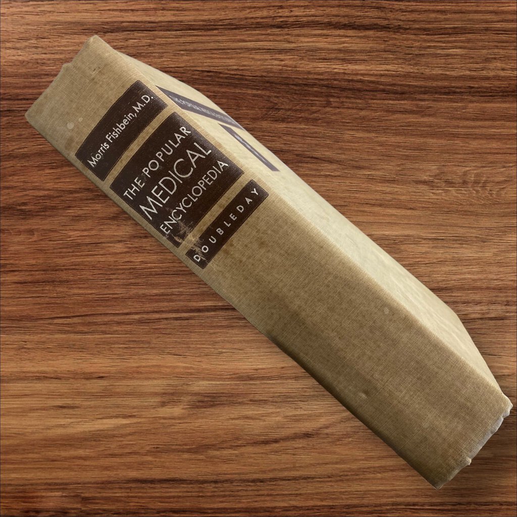 The Popular Medical Encyclopedia Hardcover Book 1956 Morris Fishbein