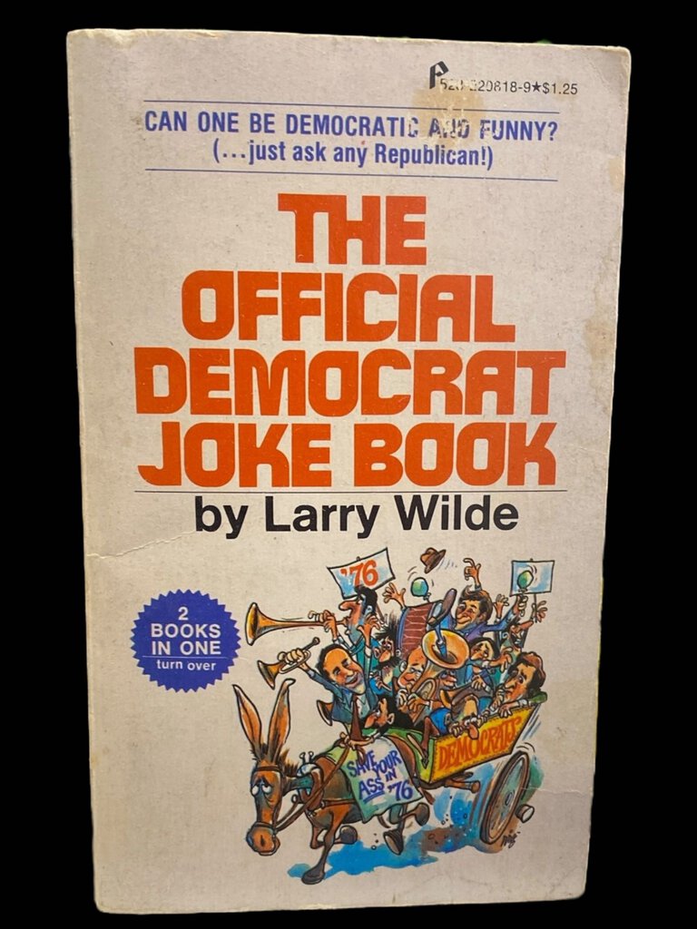 The Offical Republican Democrat Joke Book by Larry Wilde Paperback
