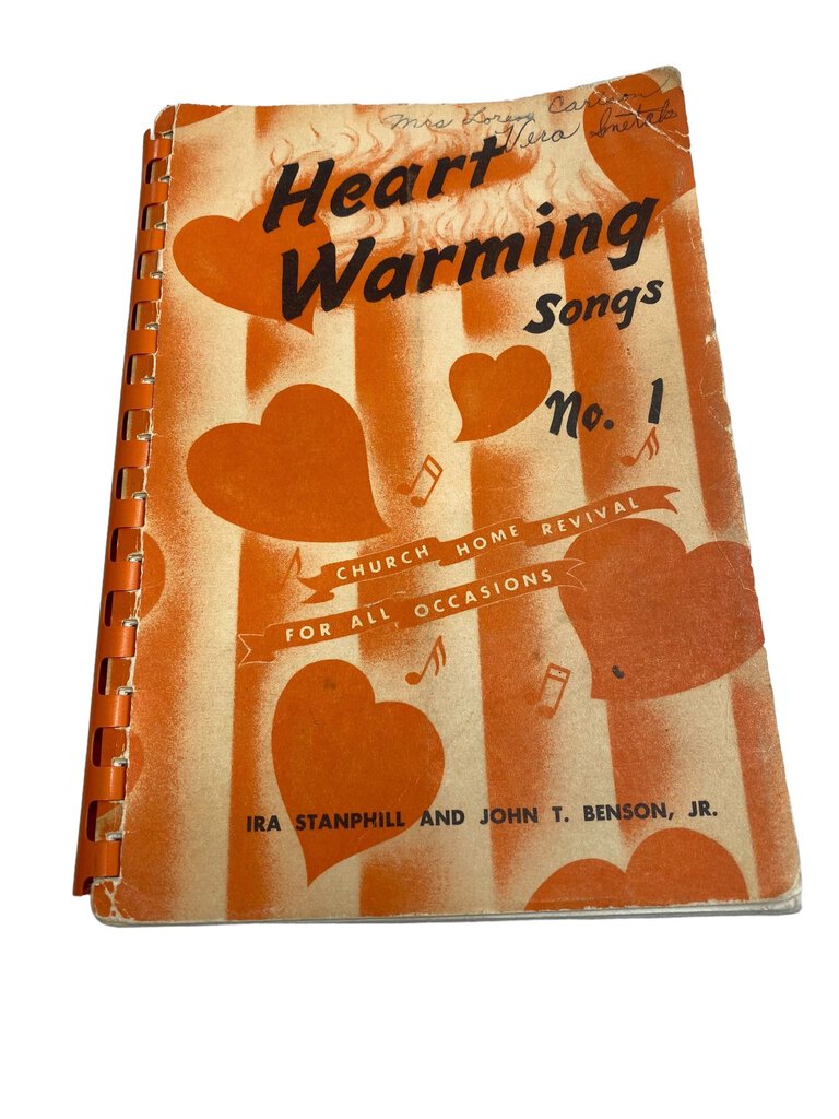 Vintage Heart Warming Songs No,1 Music Book Church Tabernacle