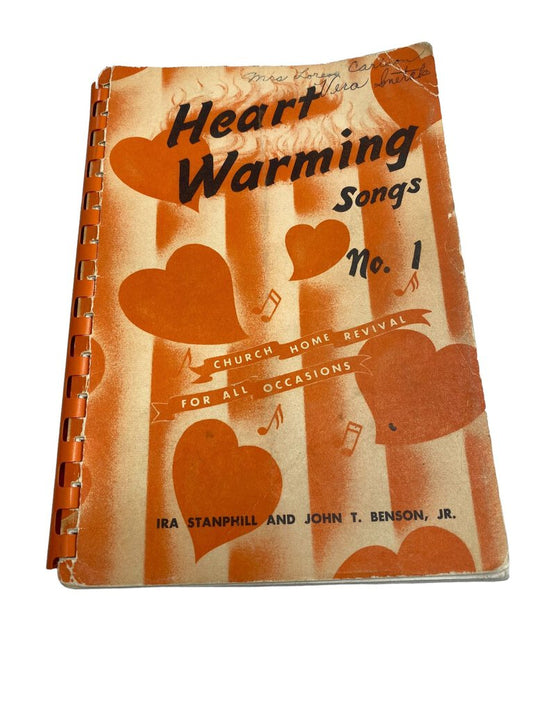 Vintage Heart Warming Songs No,1 Music Book Church Tabernacle