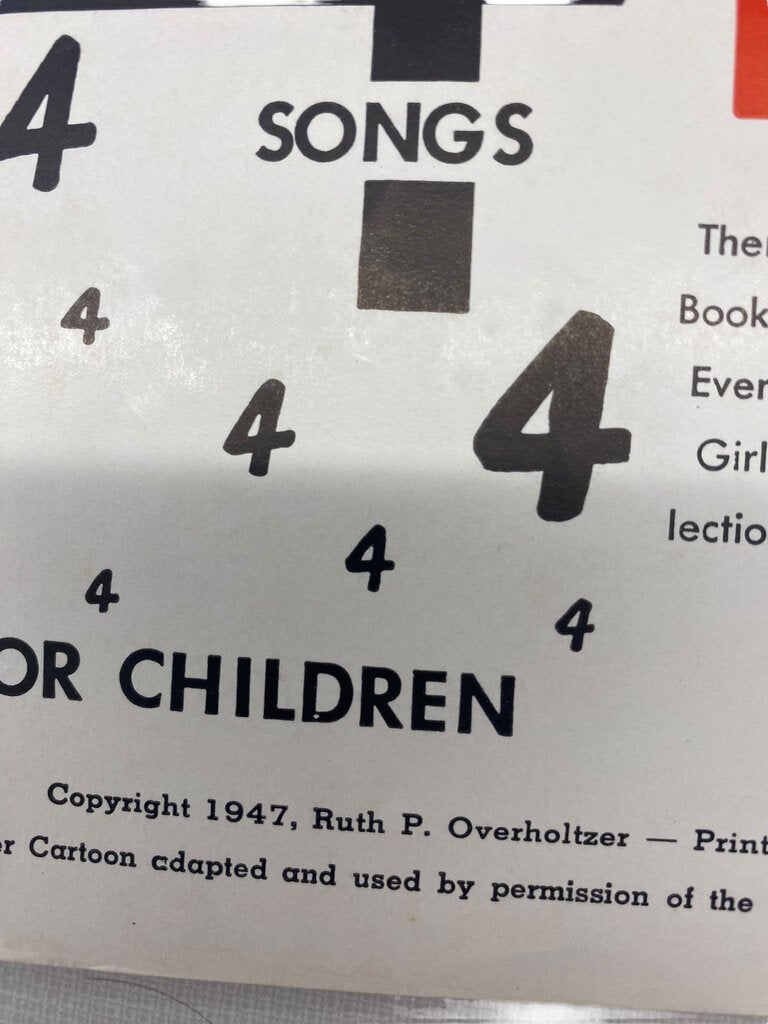 Vintage Salvation Songs #3 for Children Book