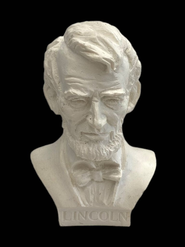 USA President Abraham Abe Lincoln Resin Statue Figurine