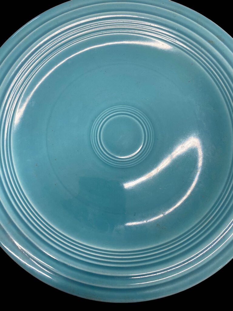 Vintage Fiesta 10"Turquoise Plate