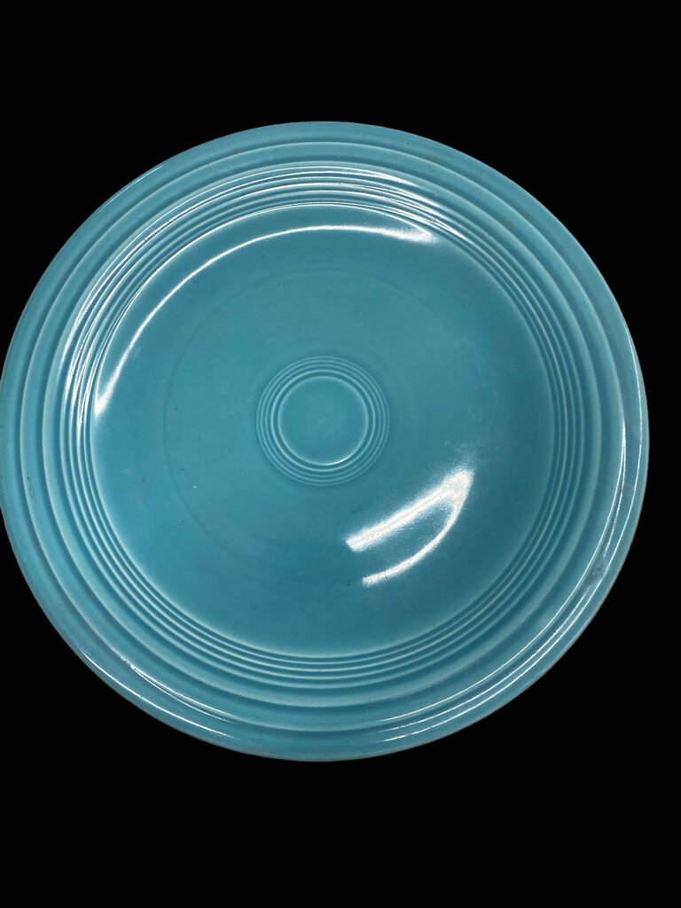 Vintage Fiesta 10"Turquoise Plate