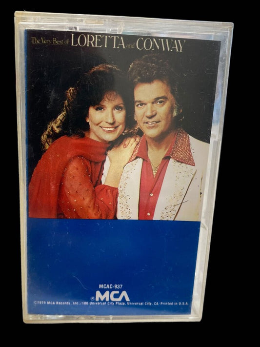 The Very Best Of Loretta Lynn and Conway Twitty Cassette Tape 1979