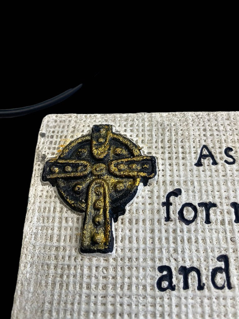 Ceramic Religious Wall Decor Plaque